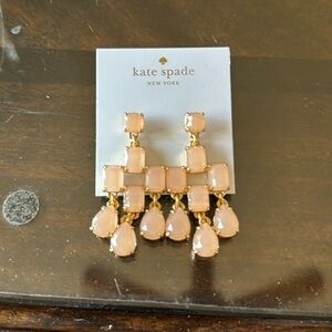 Kate Spade dangle earrings. Approx 1 1/2” across by 2 1/2” long. Brand new.